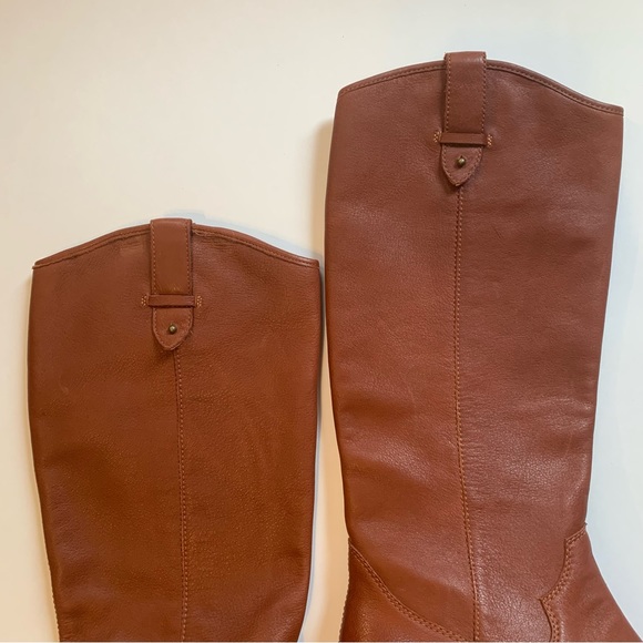 FRYE & CO Tania Leather Western Equestrian Tall Riding Boots Size 8 - Picture 2 of 7